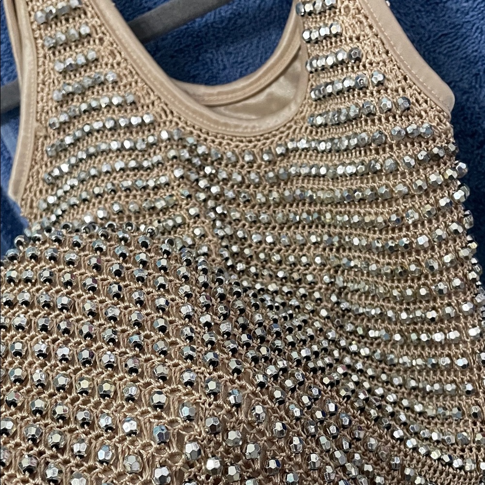 Sparkling Beaded Vintage Bebe boho bag
